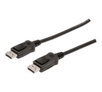 Digitus displayport cavo 10.00 m ak 340100-100 s nero 1x spina