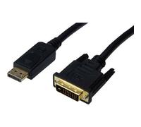 Digitus displayport / dvi cavo 1.80 m ak 340306-020 s nero 1x spina