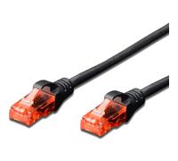 Digitus DK-1617-005/BL cavo di rete Nero 0,5 m Cat6 U/UTP (UTP)