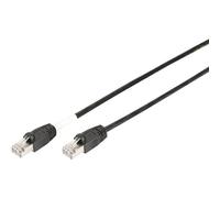 Digitus DK-1644-030/BL-OD RJ45 Cavo di rete, cavo patch CAT 6 S/FTP 3.00 m Ner