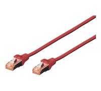 Digitus DK-1644-050/R RJ45 Cavo di rete, cavo patch CAT 6 S/FTP 5.00 m Rosso P