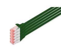 Confezione 5 Cavi Cat 6 Schermati S/Ftp Mt 10 Colore Verde Digitus
