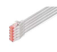 DIGITUS - Cat 6 S-ftp Patch Cable Cu Lszh Awg 27/7 Length 20m 5pack