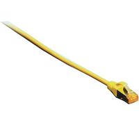 Cavo Rete S-Ftp Cat.6A Doppia Schermatura Lsoh Colore Giallo Mt. 15