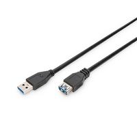 Digitus DK-300208-030-D Patch Cable Black USB A 3.0 Black 3 m