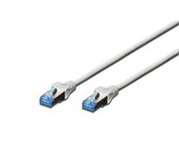 Digitus DK1522070 Cavo Rete, Schermato F/Utp, Categoria 5E, 7 mt, Grigio, Cat-5e - 7 m, Cavo patch - F-UTP - PVC - CCA