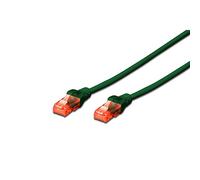 Digitus DK16170025G Cavo Rete Non Schermato, Verde, Cat-6 - 0,25 m, Cavo patch - U-UTP - LSZH