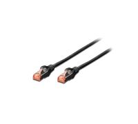 Digitus Cavo patch RJ-45 M a RJ-45 M DK-1644-020/BL Cat-6 S/FTP LS0H 2 m Nero