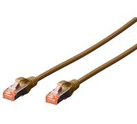 Digitus DK1644020BR Cavo Rete S-FTP Cat.6 Doppia Schermatura Ls0H 2 mt, Marrone
