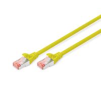 Digitus Cavo Rete Cat6 Doppia schermatura S-FTP 2M Giallo