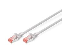 Digitus DK1644030 Cavo Rete S-Ftp Cat.6 Doppia Schermatura Ls0H, 3 mt, Grigio, Cat-6 - 3 m, Cavo patch - S-FTP - LSZH