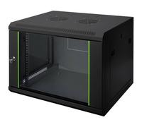 Armadio 12 Unita' Da Muro Linea Soho (A)600X(L)600X(P)450 Mm. Colore Nero