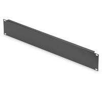 DIGITUS 19" blind cover plate - 2U - cover for network & server cabinets - rack