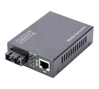 Digitus DN-82121-1 convertitore multimediale di rete 1000 Mbit/s 1310 nm Modalità singola Nero [DN-82121-1]
