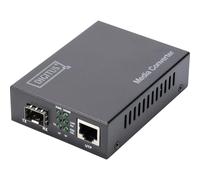 Gigabit Ethernet Media Converter, SFP SFP Open Slot, without SFP Module