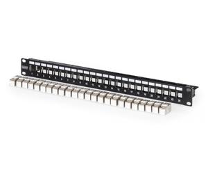 Digitus DN-91411-24 Pannello patch modulare, 24 porte, dotato di 24x DN-93615