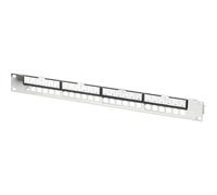 Digitus DN-91411-G 24 Porte Patch panel 483 mm (19) 1 U Acciaio, Zinco, Nero,