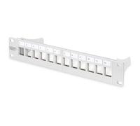 Digitus DN-91419 10 pollici Pannello frontale per armadio rack Grigio (RAL 703