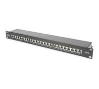 Digitus DN-91624S-EA-B DIGITUS - CAT 6A, Klasse EA Patch Panel, geschirmt 24 Po