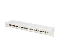 Cavo patch CAT 6A, classe EA, schermato, Patch Panel grigio, classe EA, schermato, Gigabit Ethernet, Cat6a, Grigio, Montaggio a rack, 1U, 1,5 mm