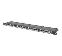 Digitus DN-91624S-SL-SH 24 Porte Patchpanel di rete 483 mm (19) CAT 6 0.5 U Mu