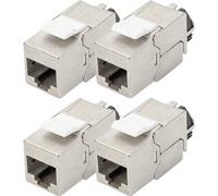 Digitus DN-93617-4 Modulo RJ45 da incasso Keystone CAT 6A 4 pz.
