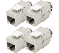 Digitus DN-93617-4 Modulo RJ45 da incasso Keystone CAT 6A 4 pz.
