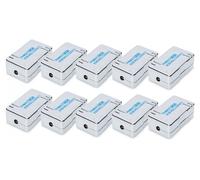 Digitus DN-93903-10 Modulo di connessione CAT 6 a coppie intrecciate 10 pezzi Bianco