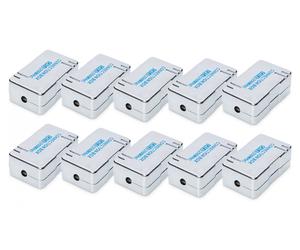 Digitus DN-93903-10 Modulo di connessione CAT 6 a coppie intrecciate 10 pezzi Bianco