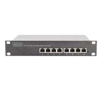Digitus DN-95317 Switch di rete 8 Porte 10 / 100 / 1000 MBit/s Funzione PoE