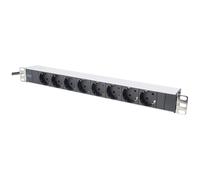 Digitus DN-95401 19 pollici 1 U Presa schuko con 2 supporti metallici Multicol