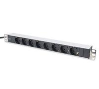 DIGITUS DN-95401 - Presa multipla, 19'', 8 vie