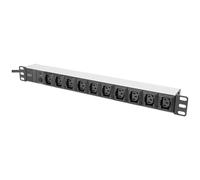 DIGITUS DN-95404 - Presa multipla da 19'', 1 U, 10 vie