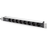 DIGITUS DN-95428 - Presa multipla da 19'', 1 U, 8 vie