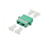 Digitus DN-96003-1APC adattatore di fibra ottica SC/APC Verde, Trasparente