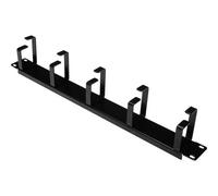 Digitus DN-97602 19 pollici Pannello passacavi per armadio rack 1 U Nero