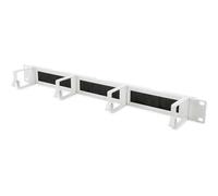 Digitus dn 97662 19 pollici pannello passacavi per armadio rack 1 he grigio