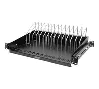 Mensola Estraibile Per Tablet Portatili Smartphone 175X483X340 Mm Nero (Ral 9005)
