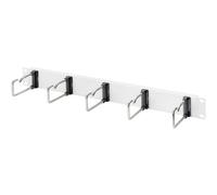 Digitus DN-97666 19 pollici Pannello passacavi per armadio rack 1 U Grigio