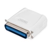 Digitus DN13001 Print Server di Rete con Una Porta Rj45 10/100 Mbps per Stampanti Centronics Parallele 36 Poli
