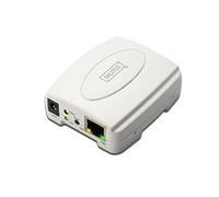 Digitus DN13003 Print Server USB 1 Porta - Connettore Rj45 Femmina e USB A Femmina