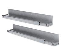 "Guide di scorrimento con supporto a L per armadi di rete da 483 mm (19""), Ferroviario" "2,65 kg, 52 mm, 600 mm, 44 mm, 48,3 cm (19""), 65 mm"