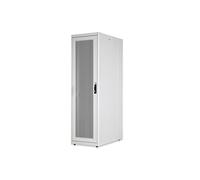 Armadio 26 Unit? 19 Per Reti E Server Misure (A)1299 X (L)600 X (P)1000 Mm. Colore Grigio Chiaro Porta Traforata