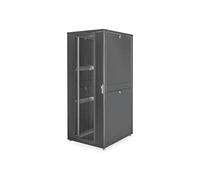 Digitus DN19SRV42U8B1 Armadio Rack 19" 42 Unità Linea Server 1970 X 800 1000mm, Nero con Porta Traforata e Ruote