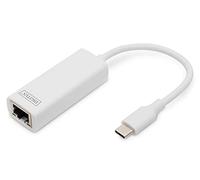 Digitus Adattatore Gigabit Ethernet DN3024 USB 3.0 Tipo C RTL8153 Alluminio RJ45 8 poli