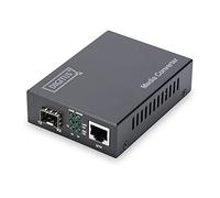 MEDIA CONVERTER DIGITUS 10/100/1000 GIGABIT MEDIA CONVERTER RJ45 - FIBRA OTTICA CON MODULO SFP Distanza fino a 80km