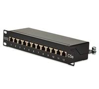 Digitus DN91512S Pannello Patch 10" - 12 Porte Schermate Stp - Categoria 5E