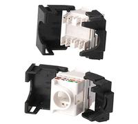 Digitus DN93502 Inserto Jack, Modulo Keystone - Bianco, Cat 5E - Non Schermato