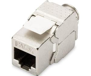 Digitus DN93512 Inserto Jack Stp Schermato Rj45 8 Poli Cat 5E, Modulo Keystone, Cat 5E - Schermato