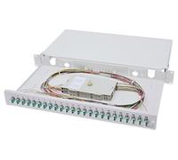 Digitus DN963323 Pannello Estraibile 19" per Fibra Ottica con 24 Connettori LC Duplex Om3